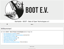 Tablet Screenshot of bootev.org